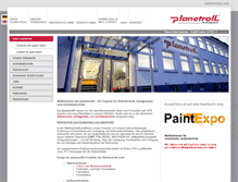 Tablet Screenshot of planetroll.de